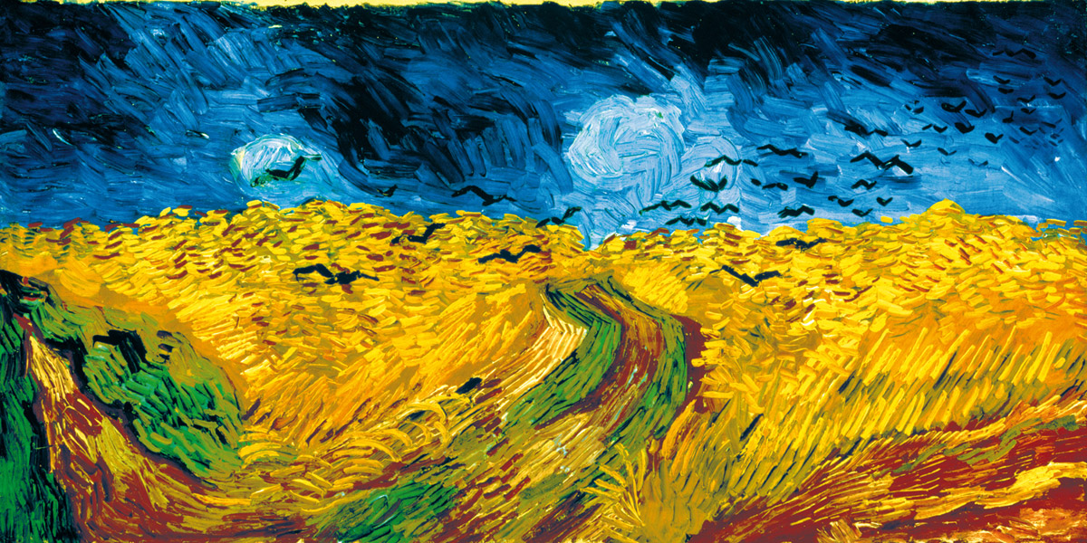 Campo di grano con corvi - Van Gogh, Vincent