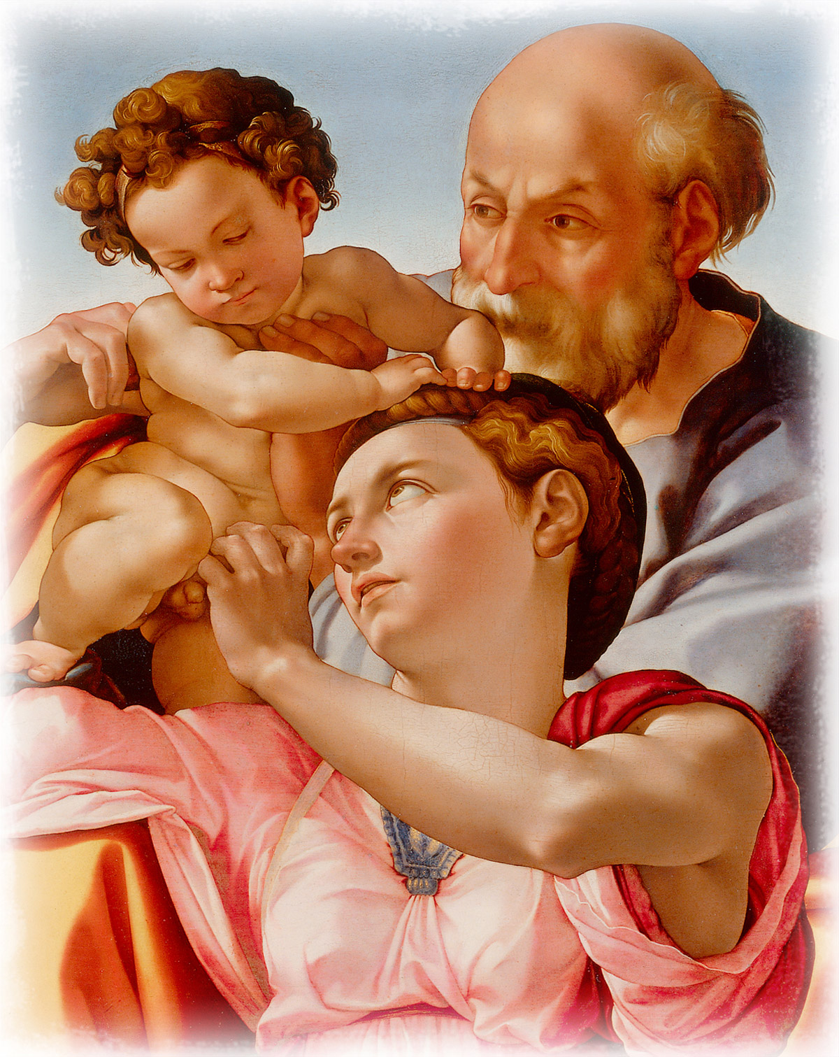 Tondo Doni (particolare) - Michelangelo Buonarroti