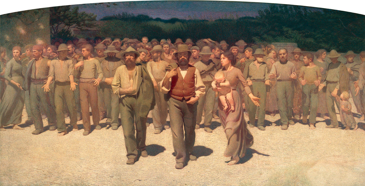 Il Quarto Stato - Pellizza Da Volpedo