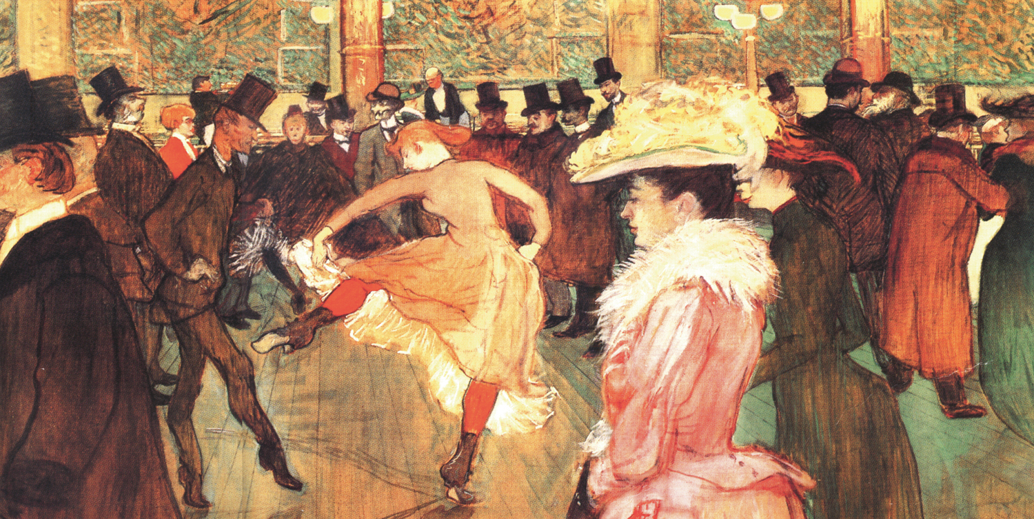 Ballo al Moulin Rouge (particolare) - Toulouse-Lautrec, Henri