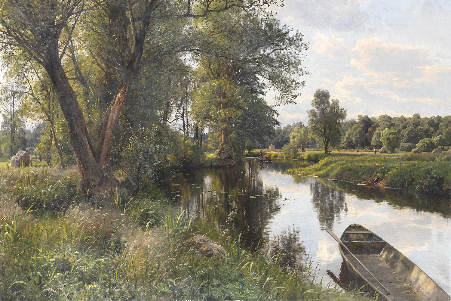 PAESAGGIO D'ESTATE - Mønsted, Peder Mørk