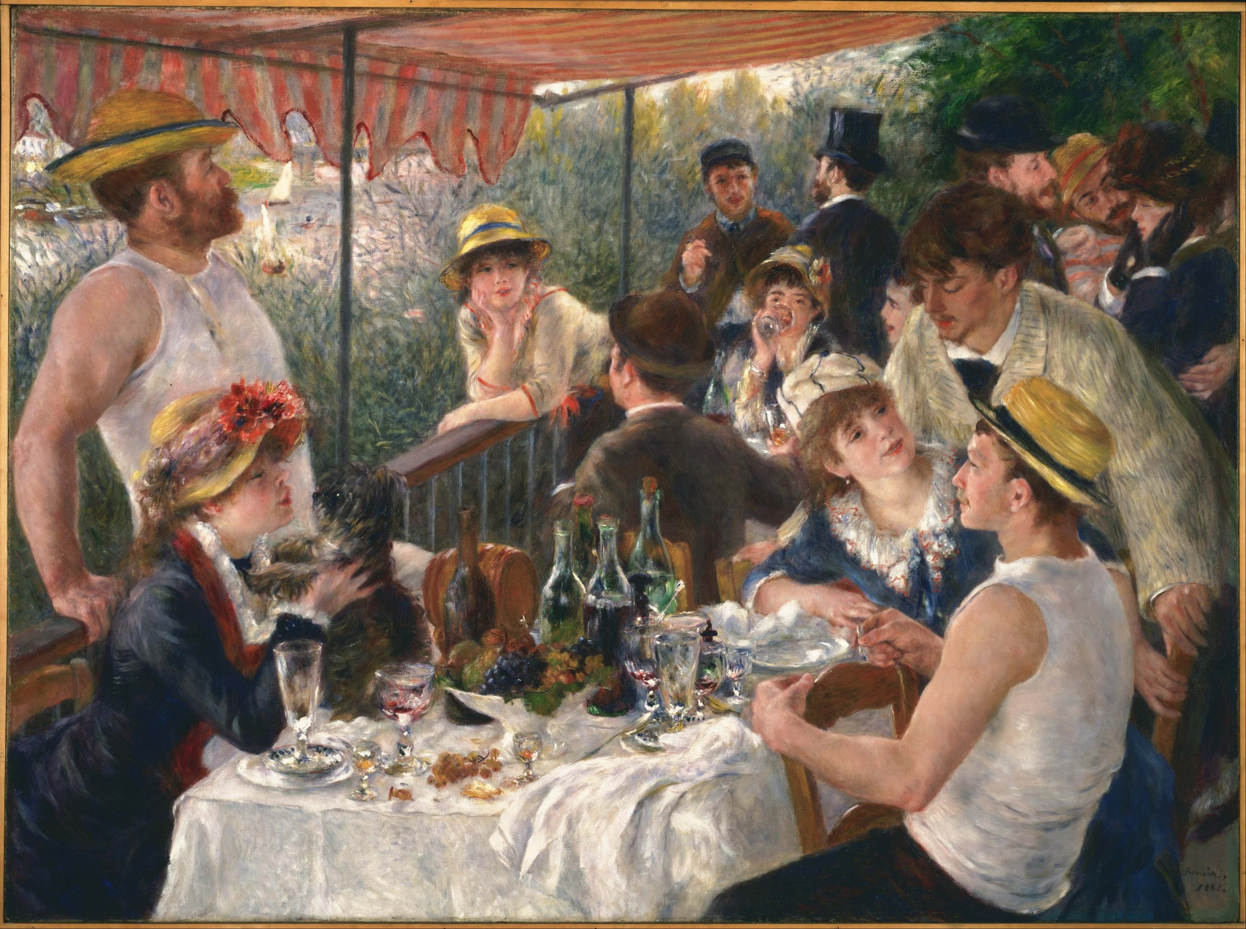 La Colazione dei canottieri - Renoir, Pierre-Auguste