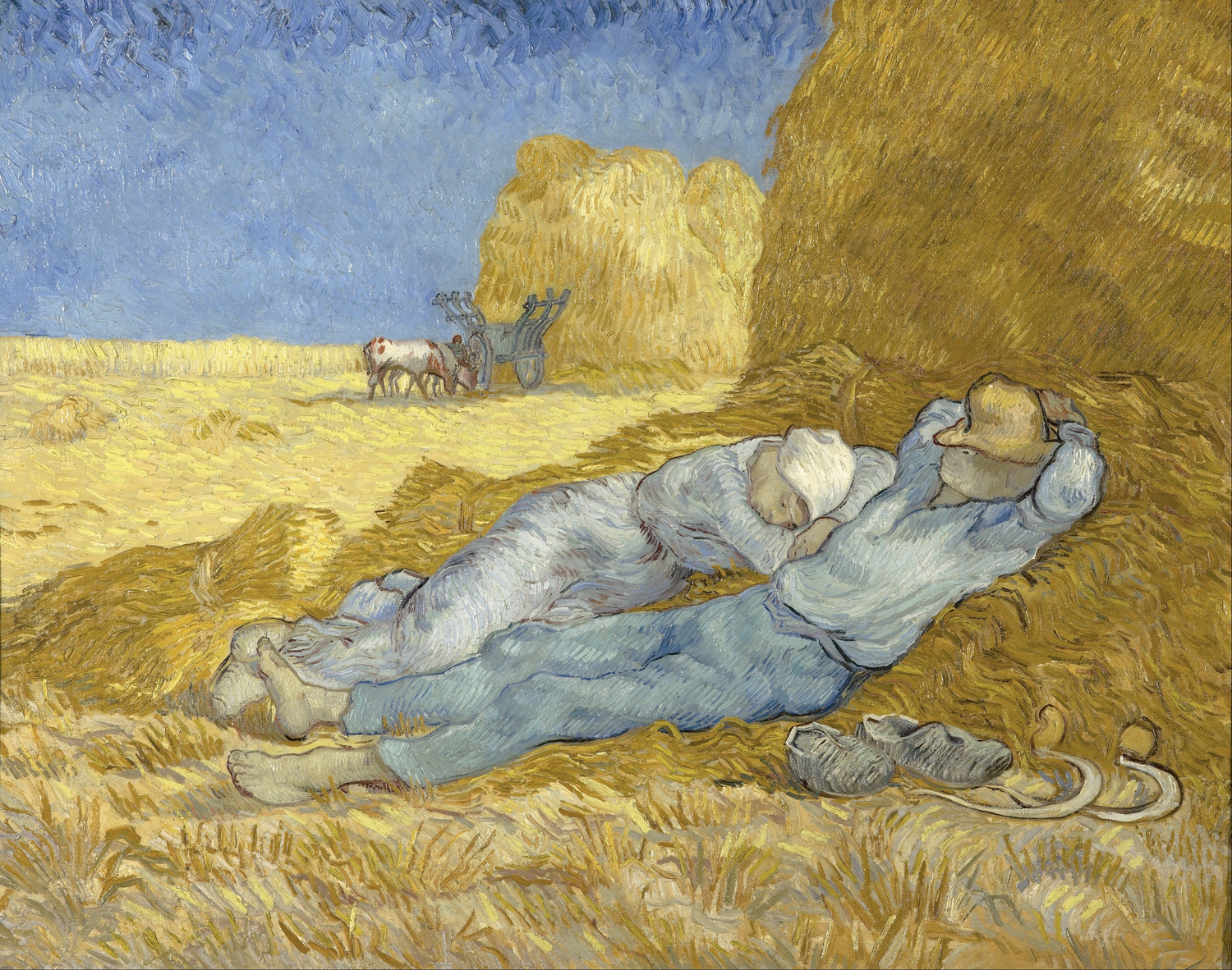 La siesta (dopo millet) - Van Gogh, Vincent