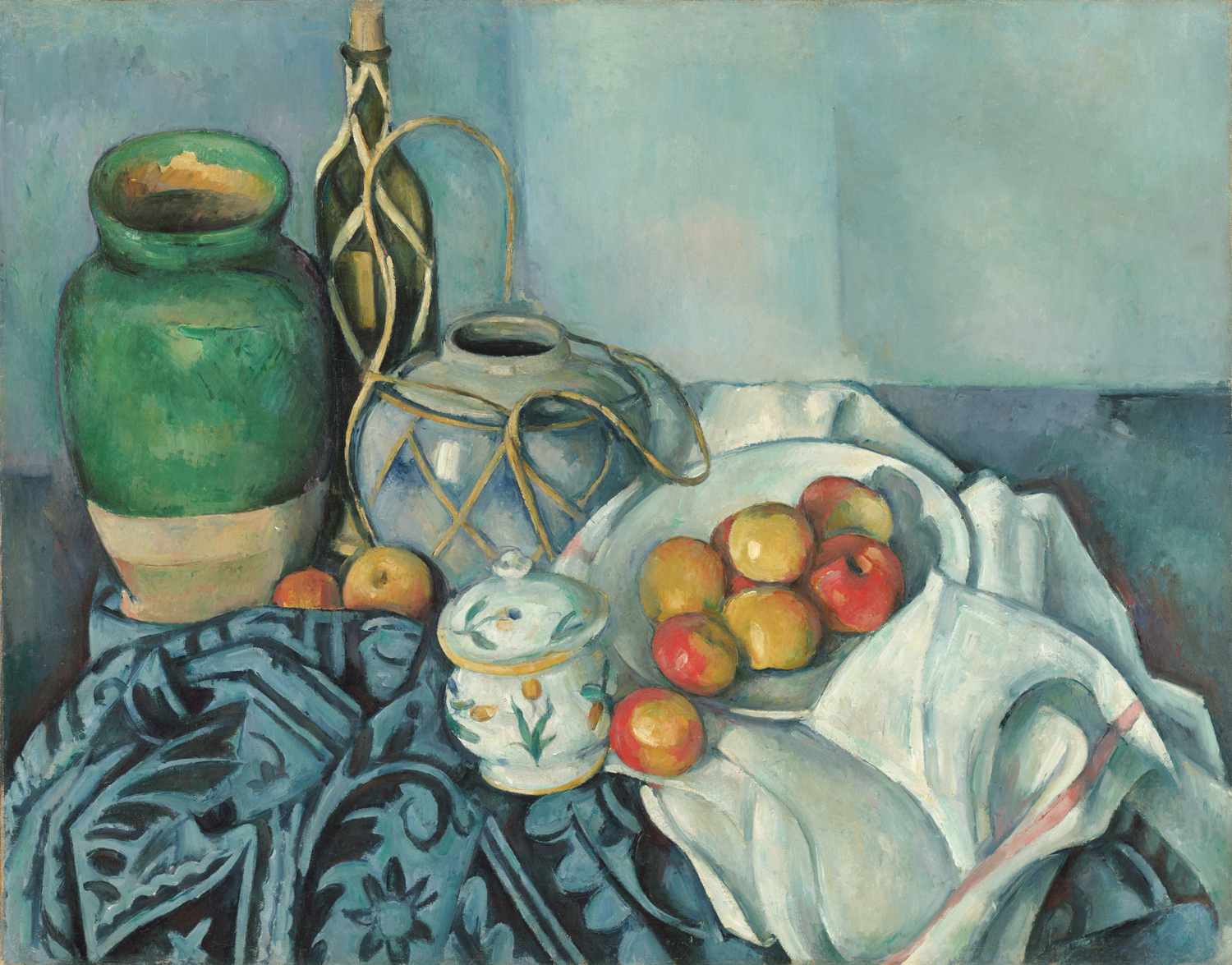 Natura morta con mele - Cézanne, Paul