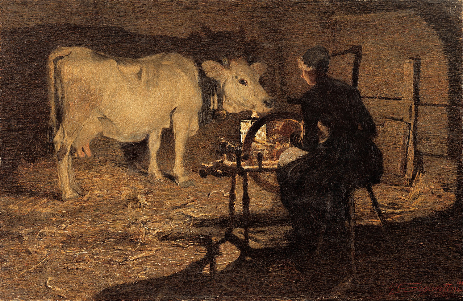 Filatura - Segantini, Giovanni