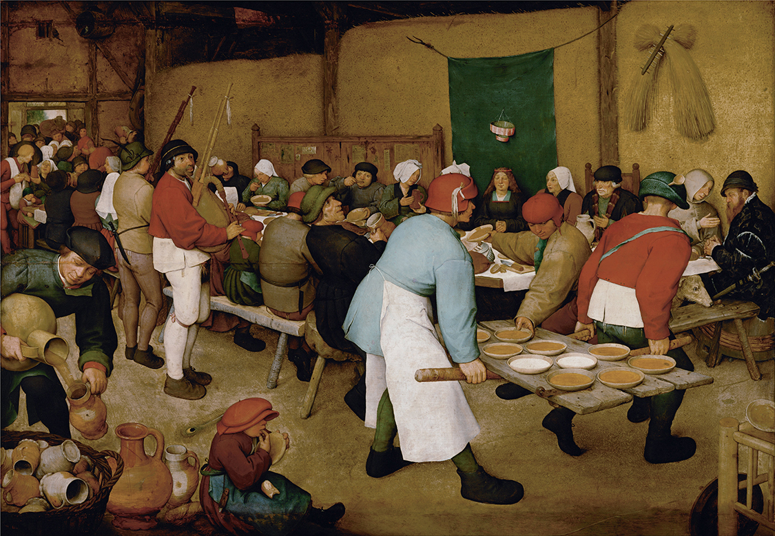 Banchetto nunziale - Bruegel, Pieter - il Vecchio
