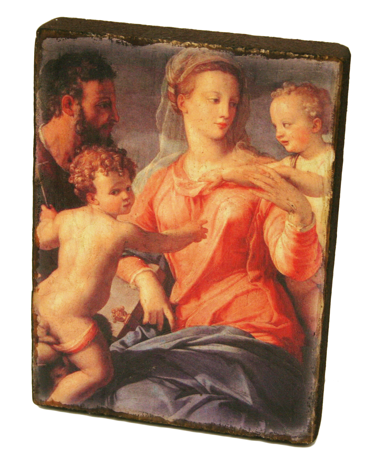 Sacra Famiglia (particolare) - Bronzino, Agnolo