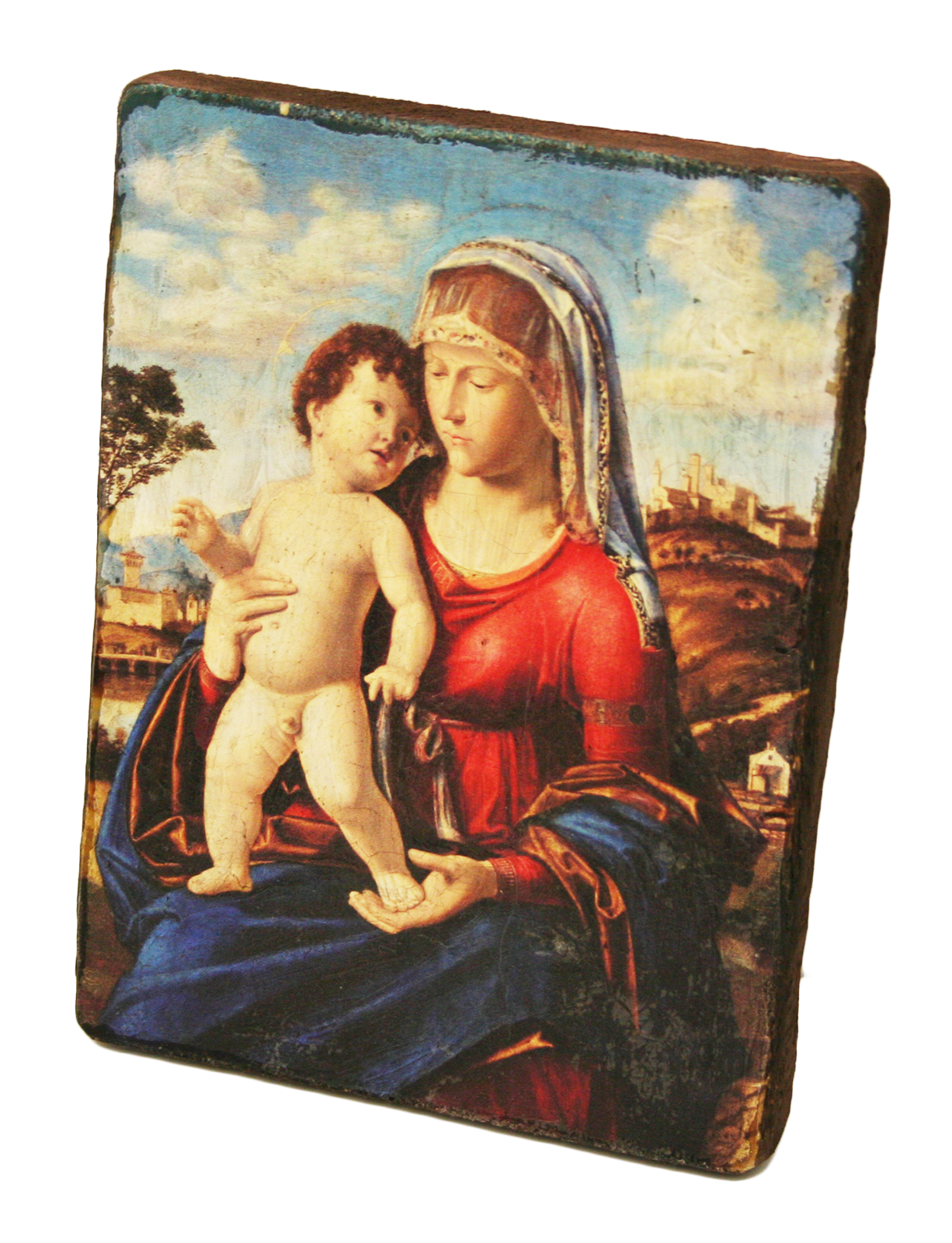 Madonna con Bambino in un paesaggio - Cima da Conegliano