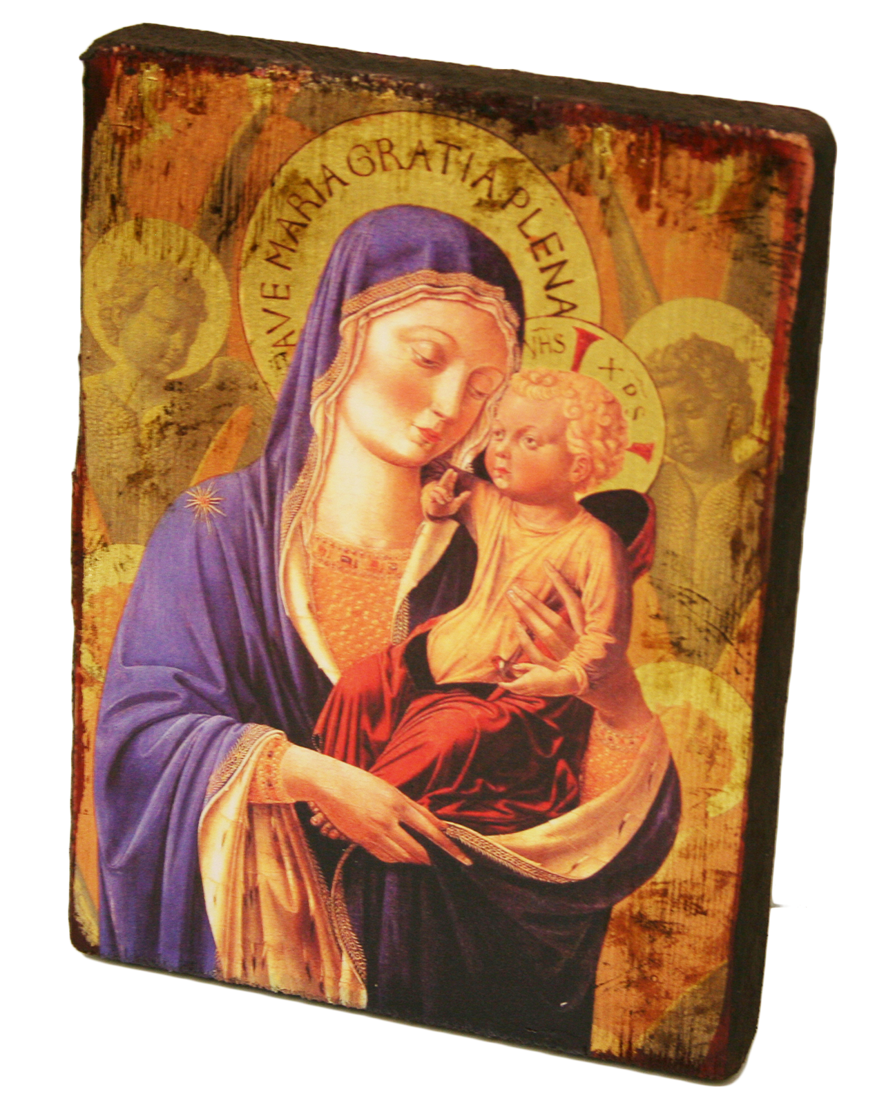 Madonna col Bambino (particolare) - Gozzoli, Benozzo