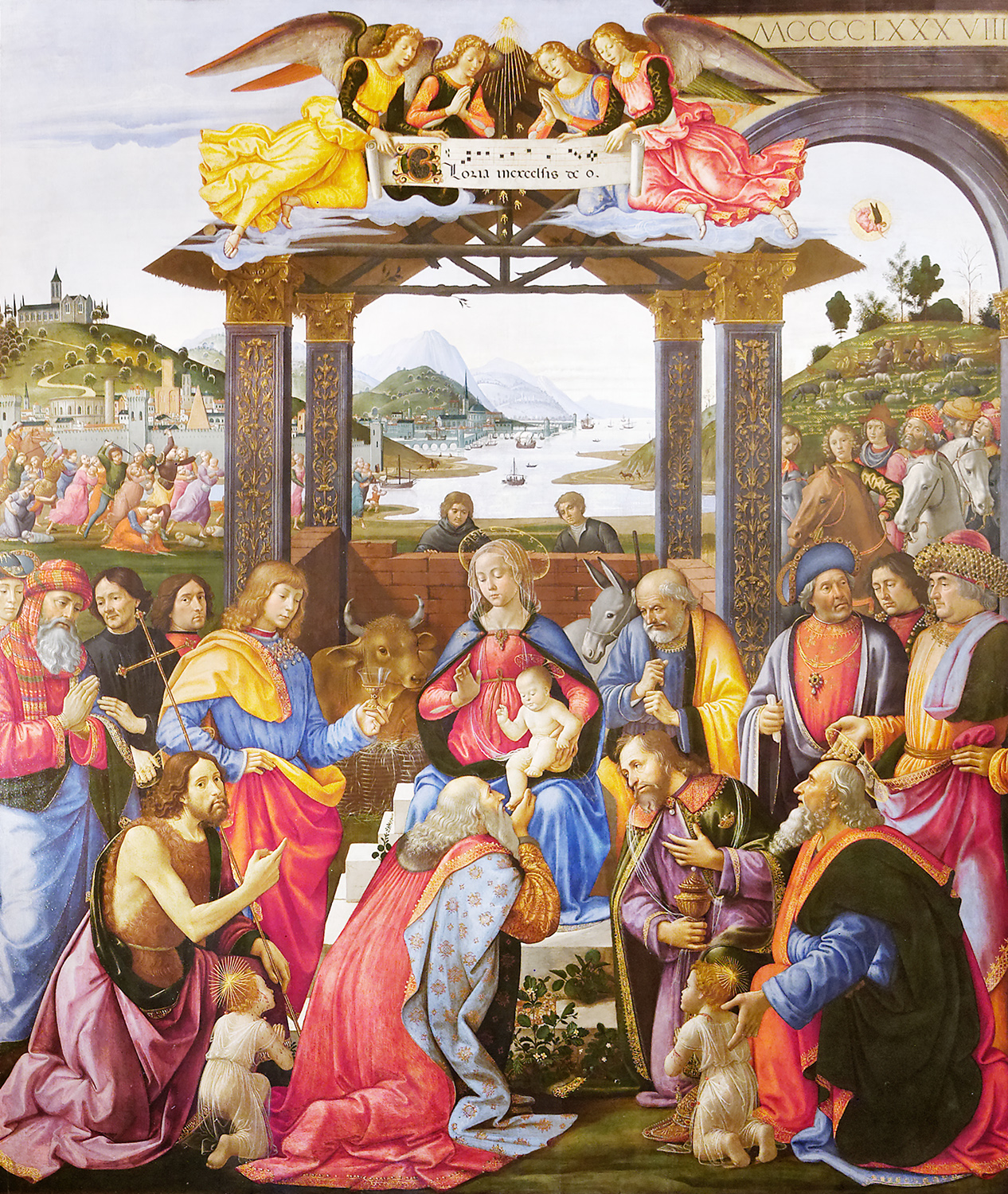 Adorazione dei Magi - Ghirlandaio, Domenico