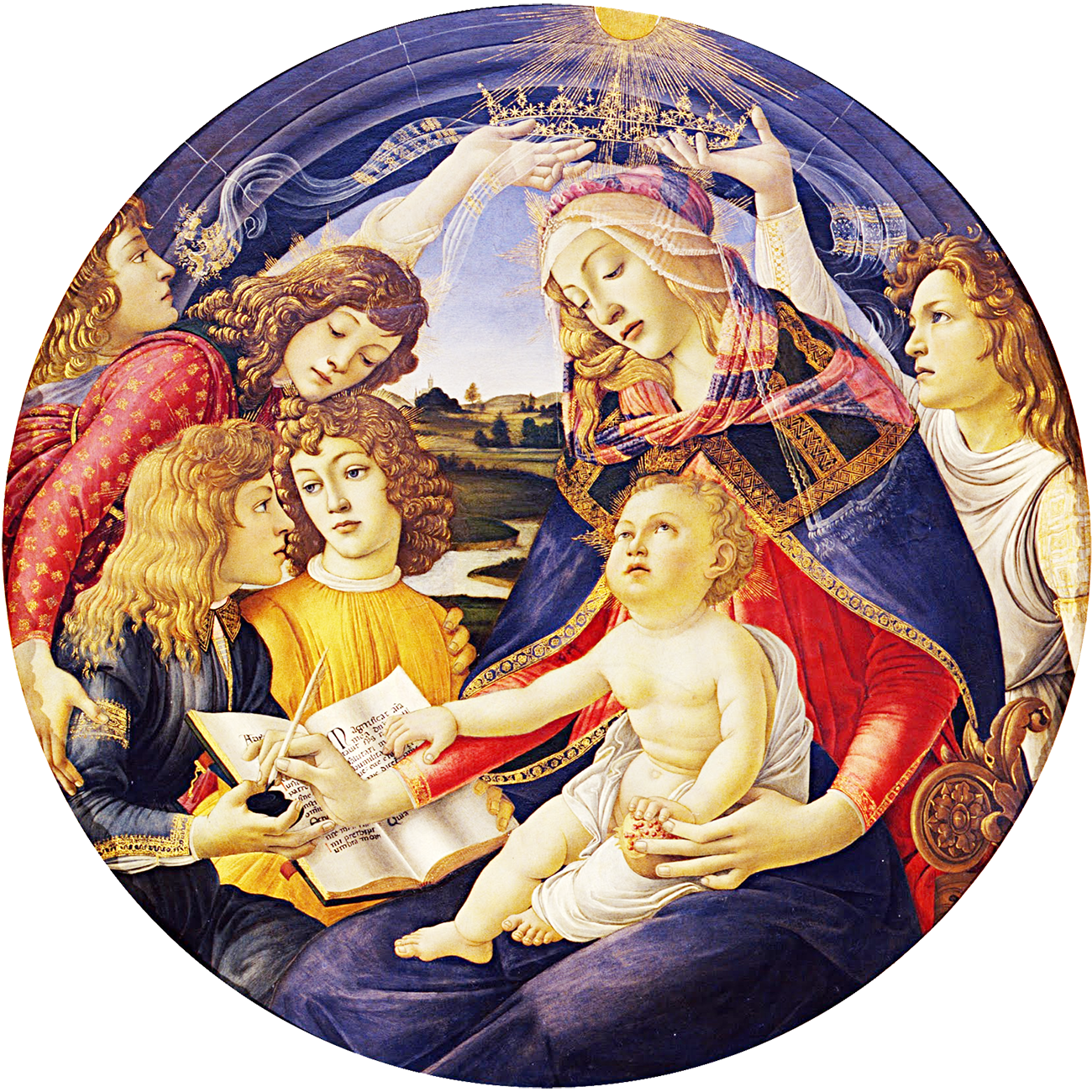 Madonna del Magnificat - Botticelli, Sandro