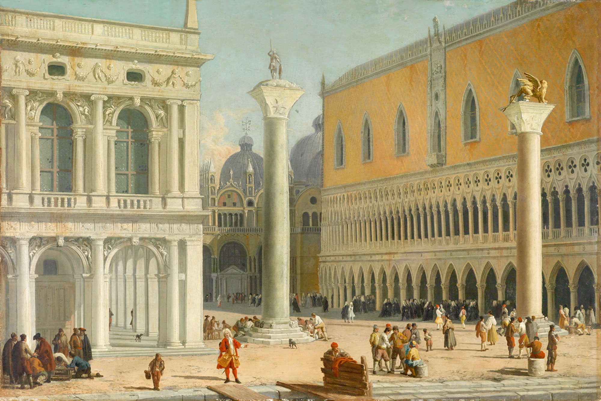 Piazzetta San Marco - Carlevarijs, Luca