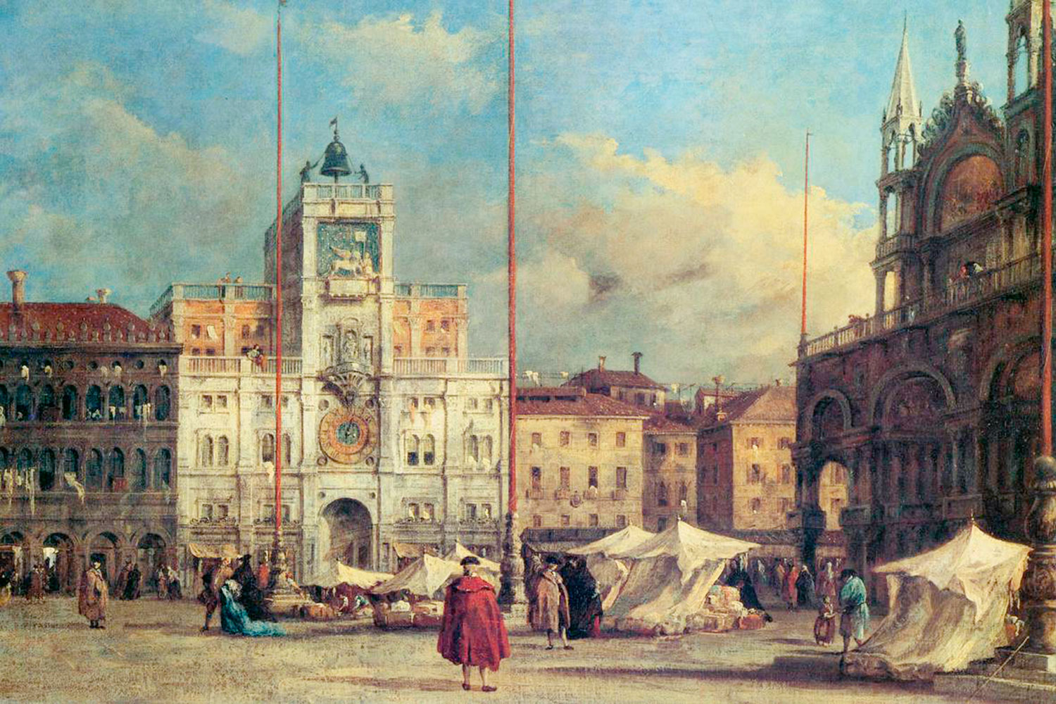 Piazza san Marco - Guardi, Francesco