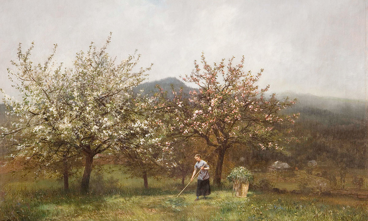 Prato in primavera - Dieffenbach, Anton
