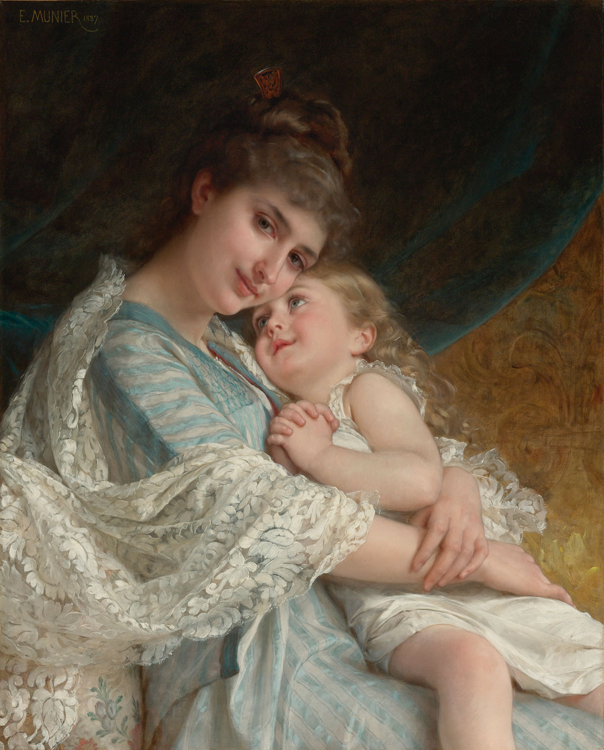 Affetto materno - Munier Émile