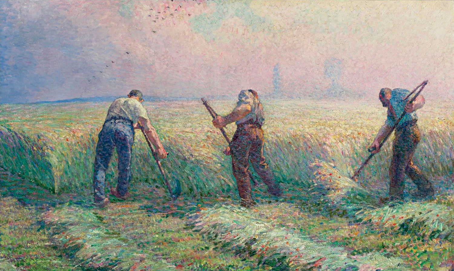 Mietitori a Lagny - Lebasque, Henri