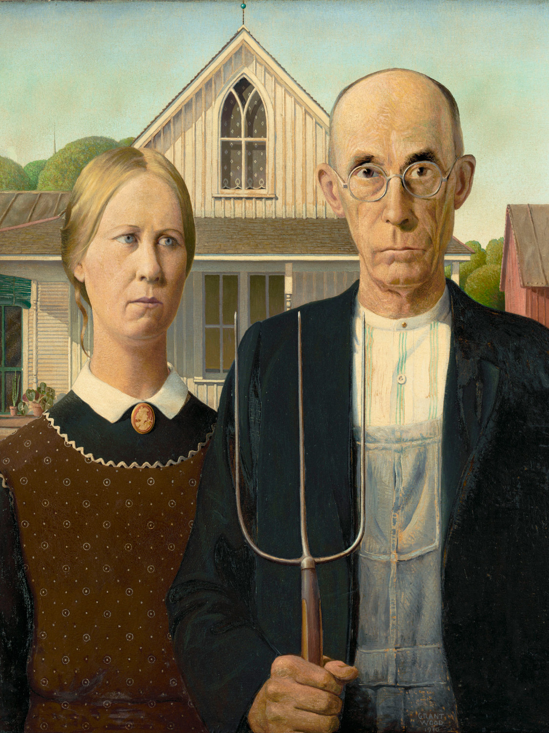American Gothic - Grant Wood