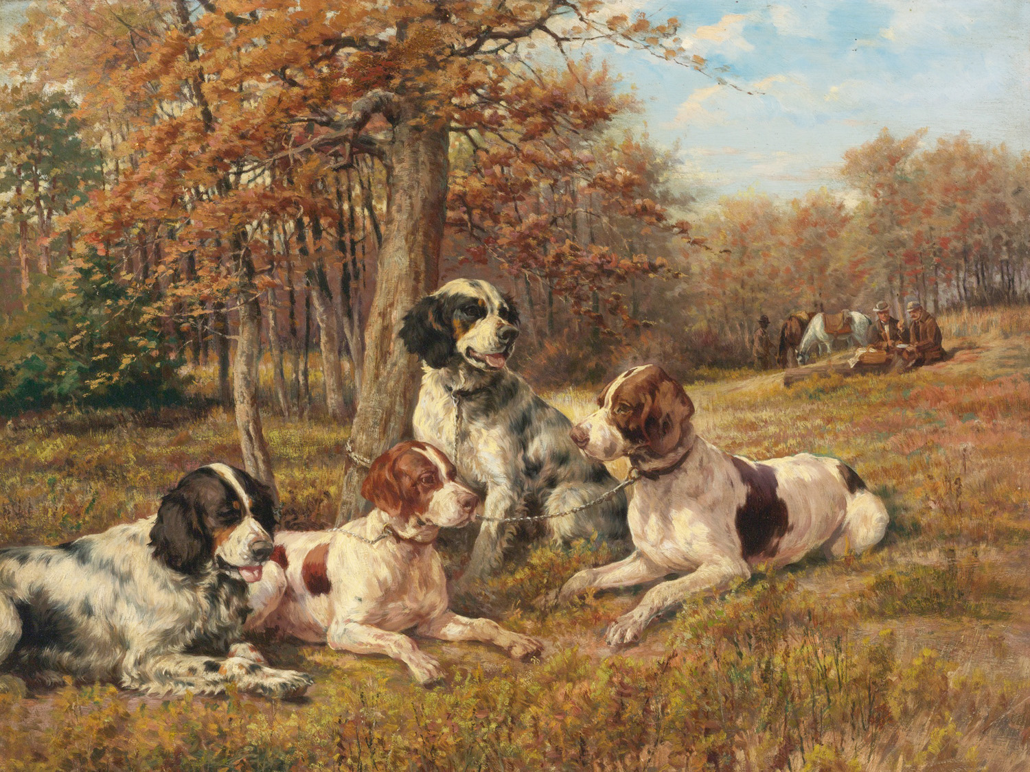 Cani a riposo - Osthaus, Karl Ernst