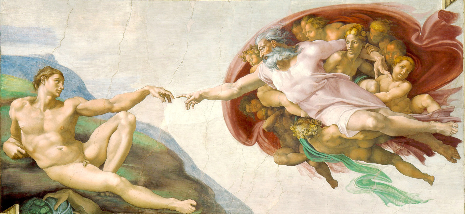 La Creazione di Adamo - Michelangelo Buonarroti