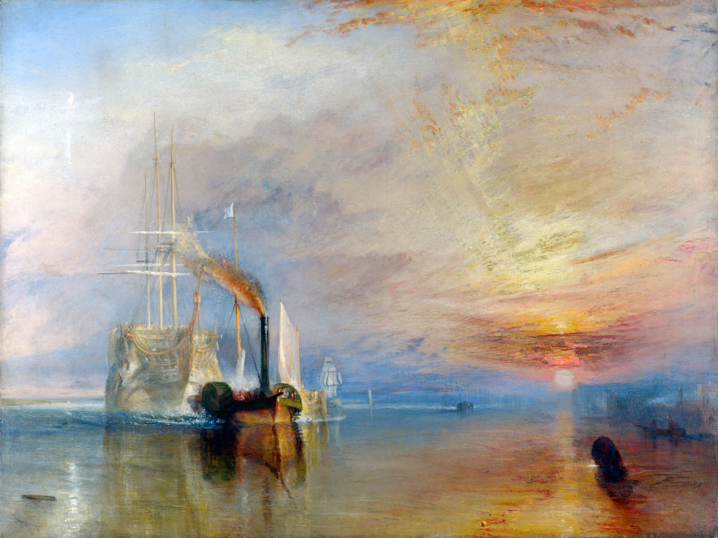 La valorosa Téméraire - Turner, William
