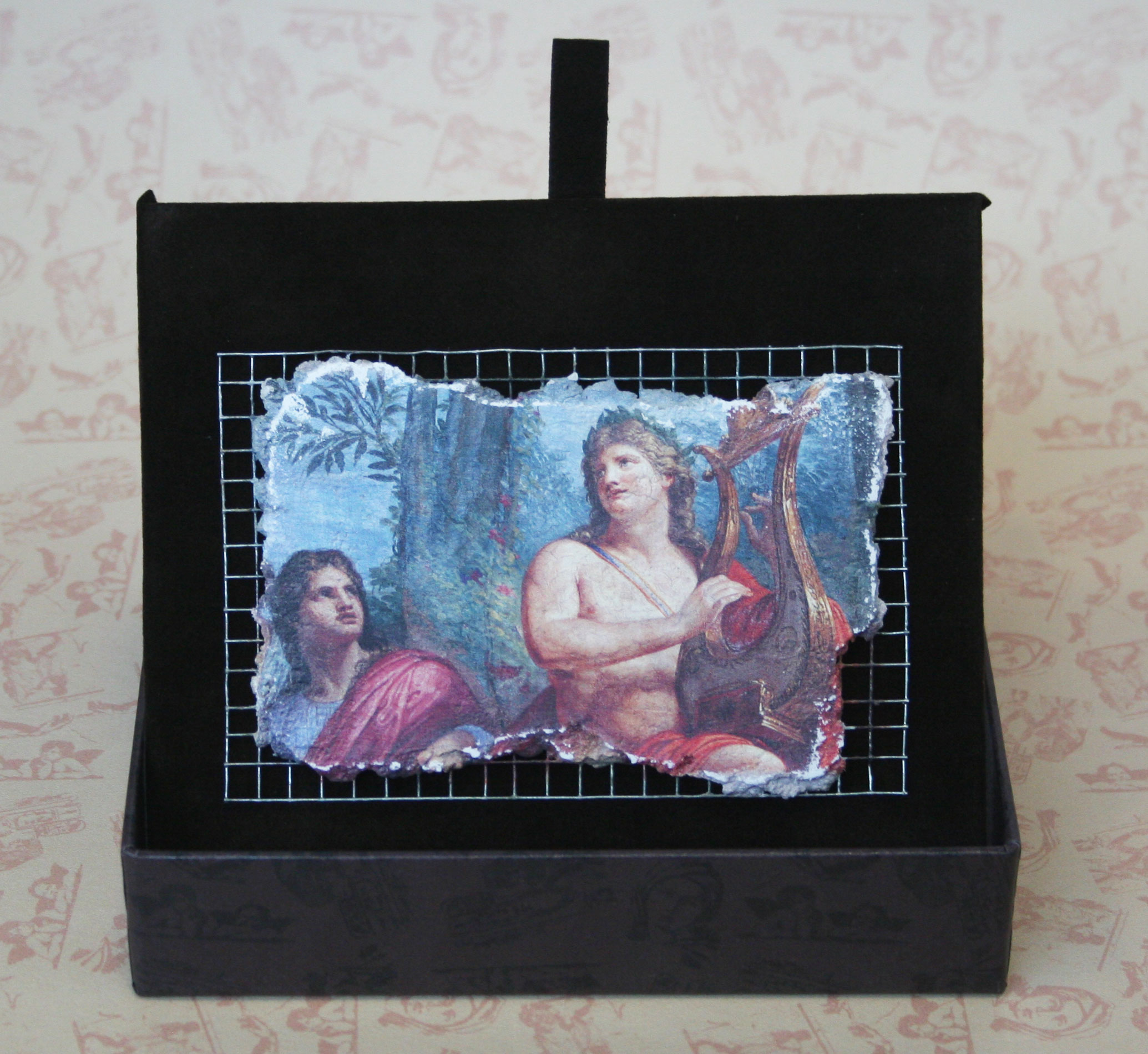 Andrea Appiani - Parnaso (part.) - FRAMMENTI AFFRESCO