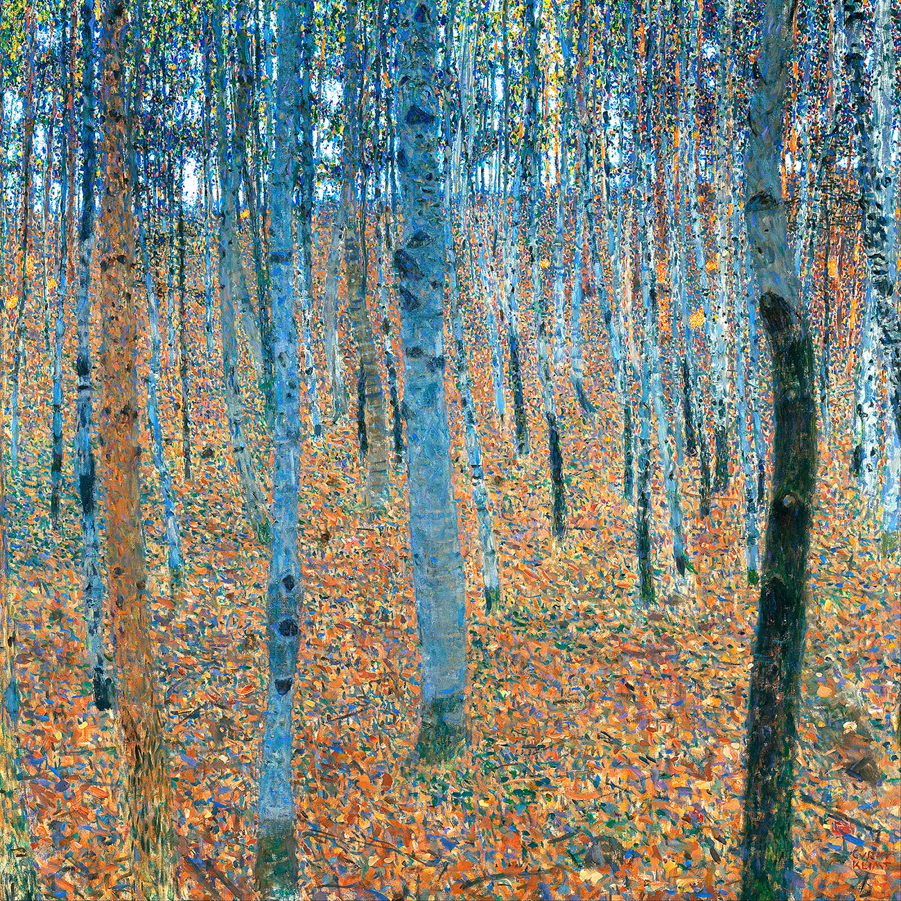 Bosco di faggi - Klimt, Gustav