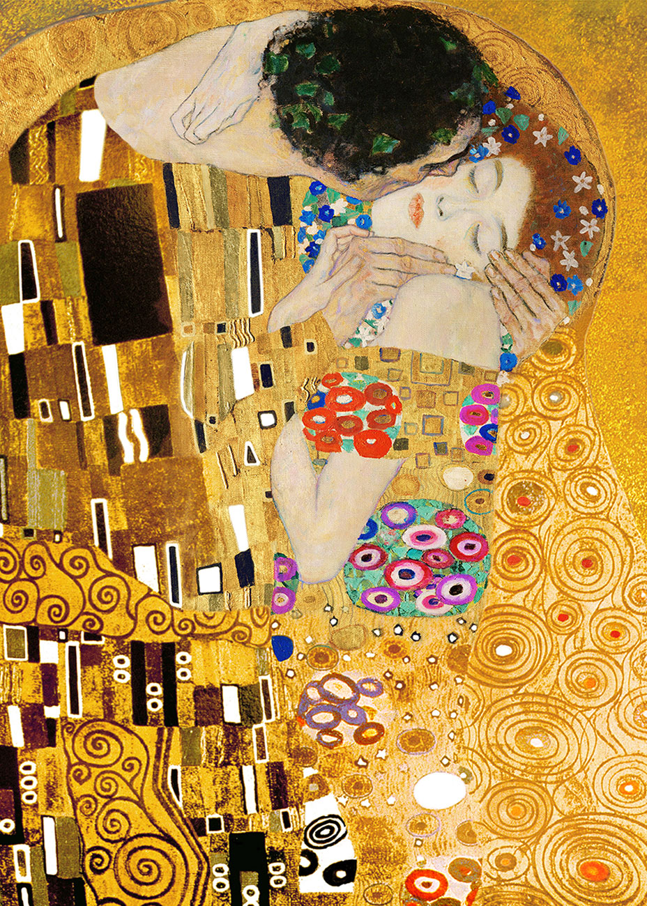Il Bacio (particolare) - Klimt, Gustav