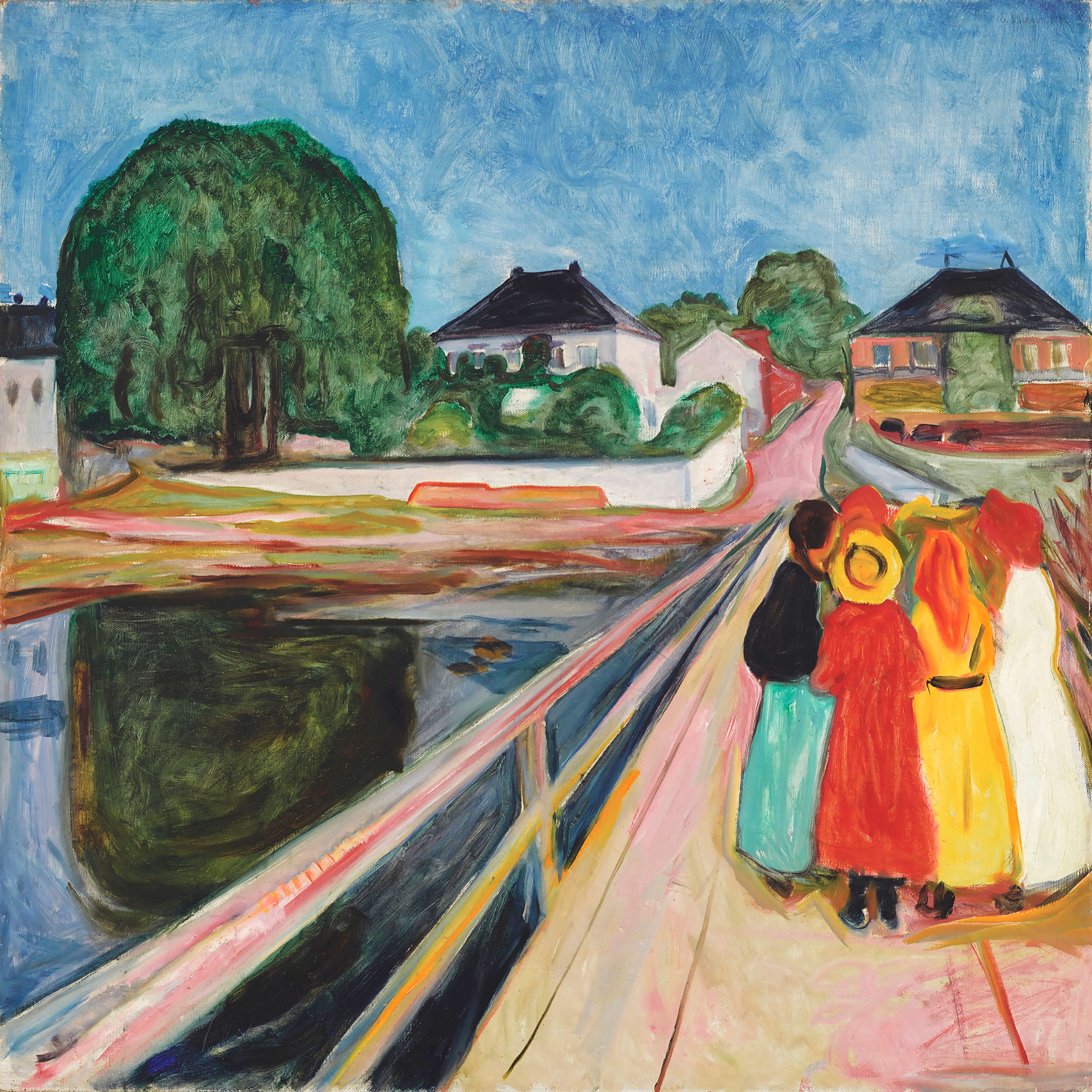 Ragazze sul Ponte - Munch, Edvard
