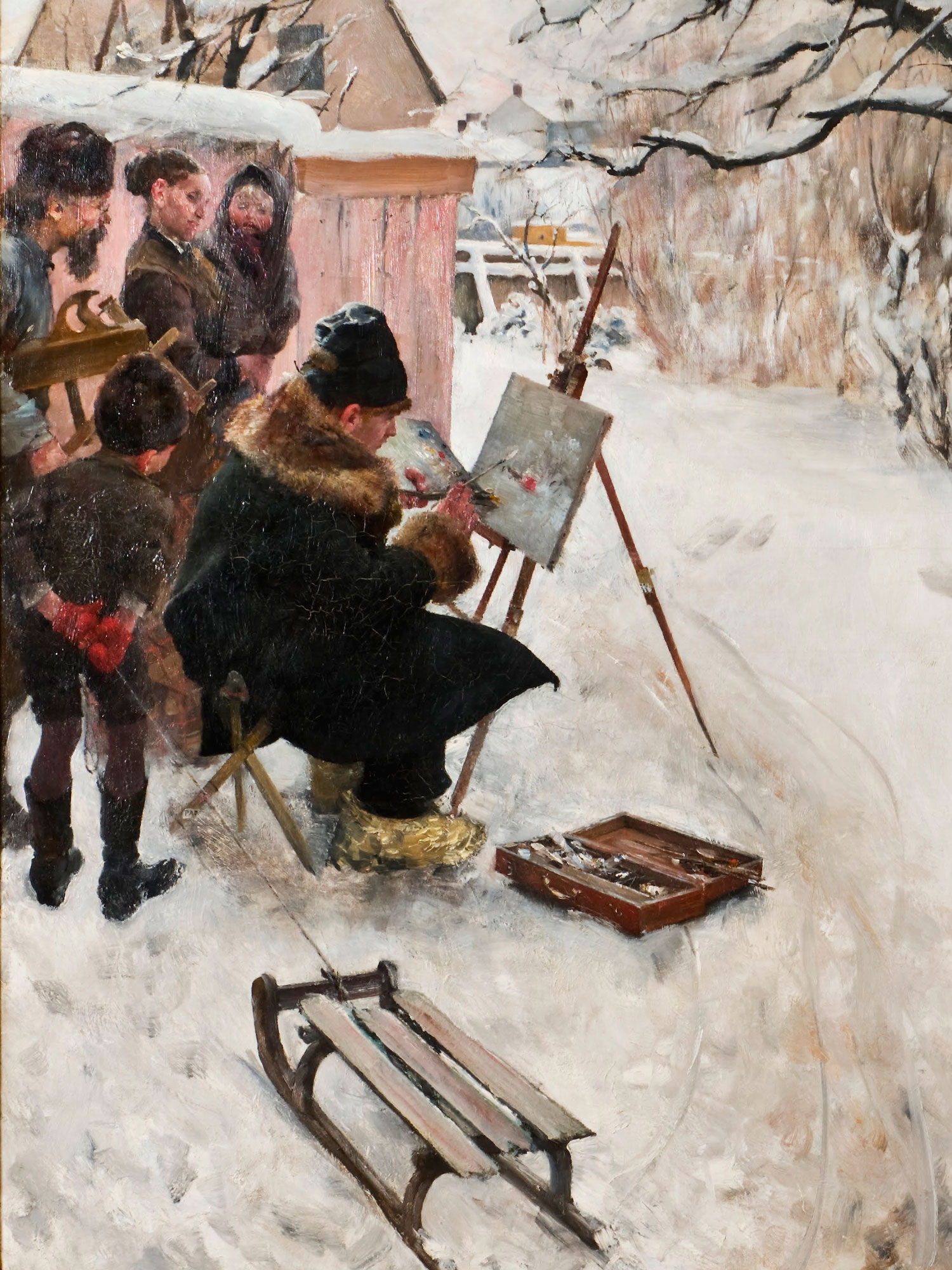 Pittore en pleine-air - Larsson, Carl
