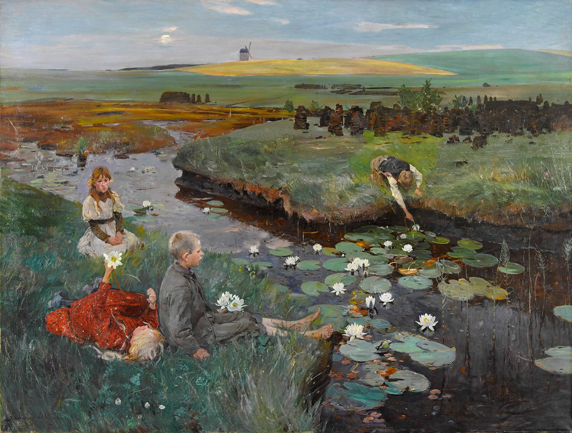 Rose d'acqua - Dettmann, Ludwig