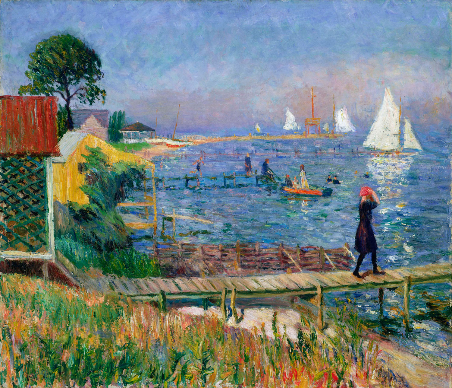 Bagnanti a Bellport - Glackens, William