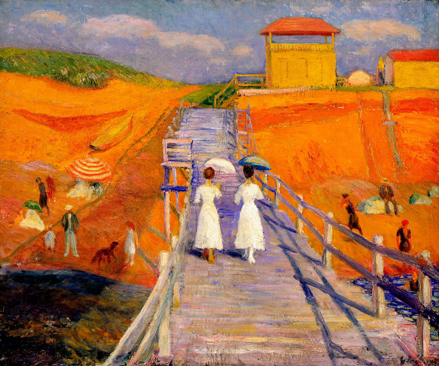 Cape Cod Pier - Glackens, William