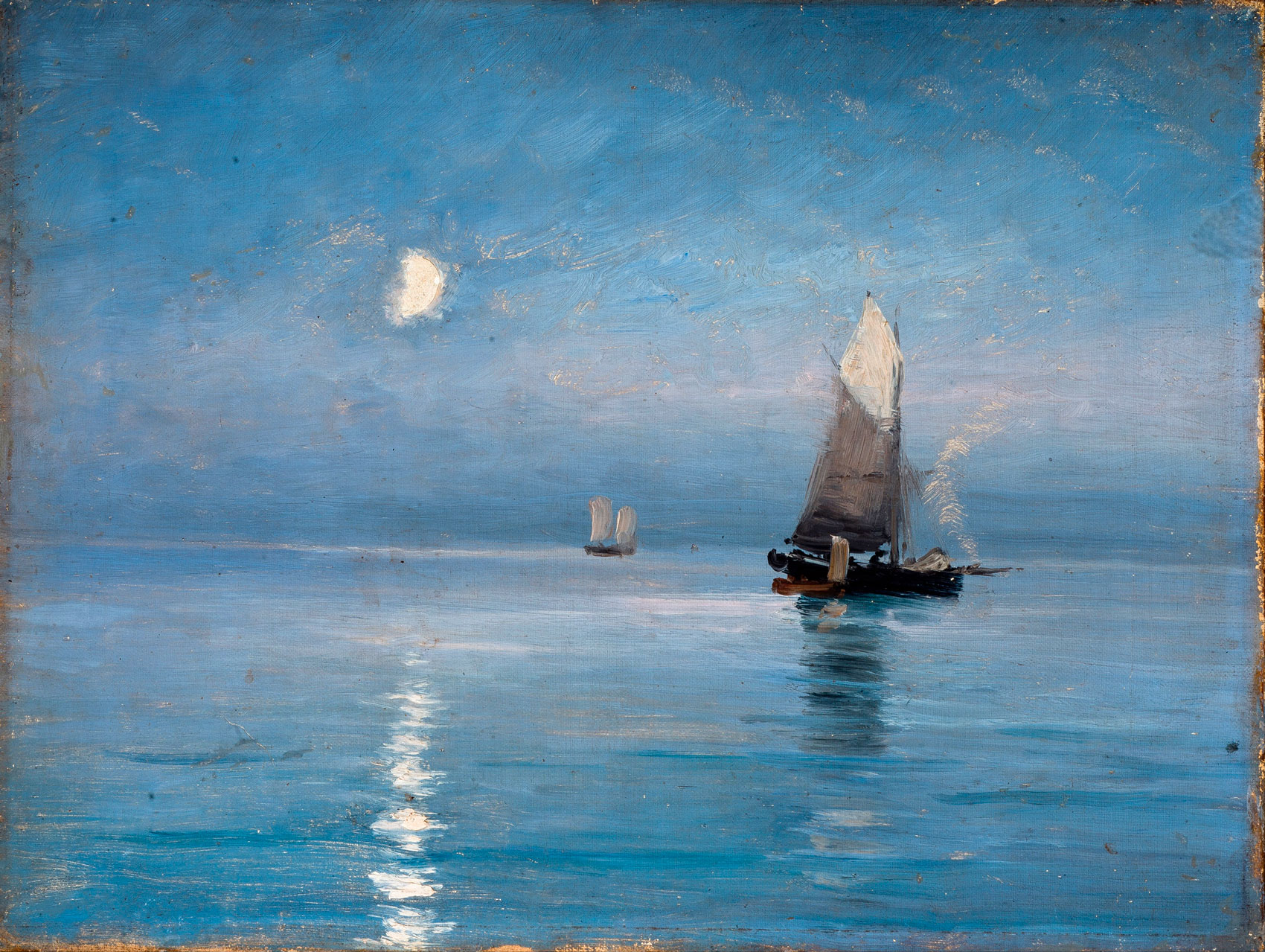 Pescatori al chiaro di luna - Locher, Carl