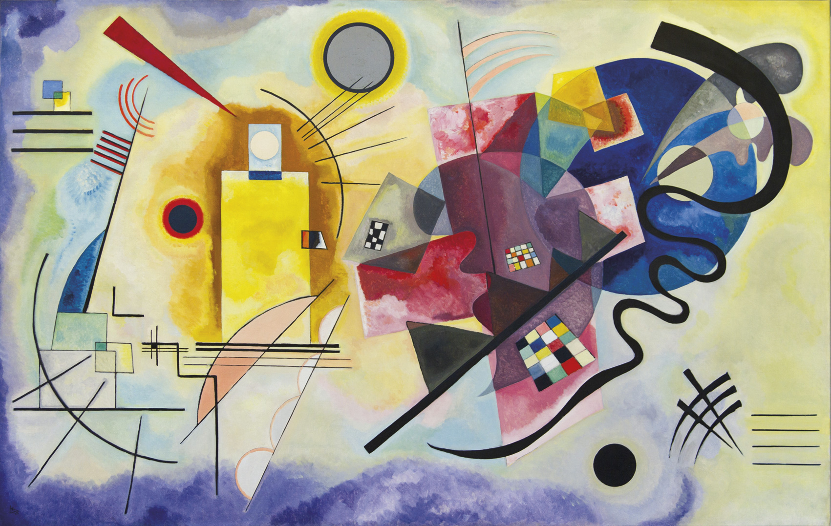 Giallo, Rosso, Blu - Kandinsky, Vassily