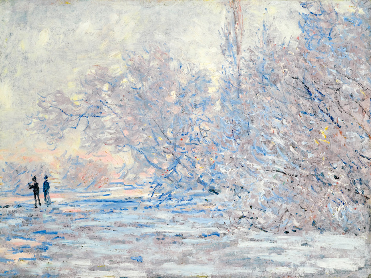L’inverno a Giverny