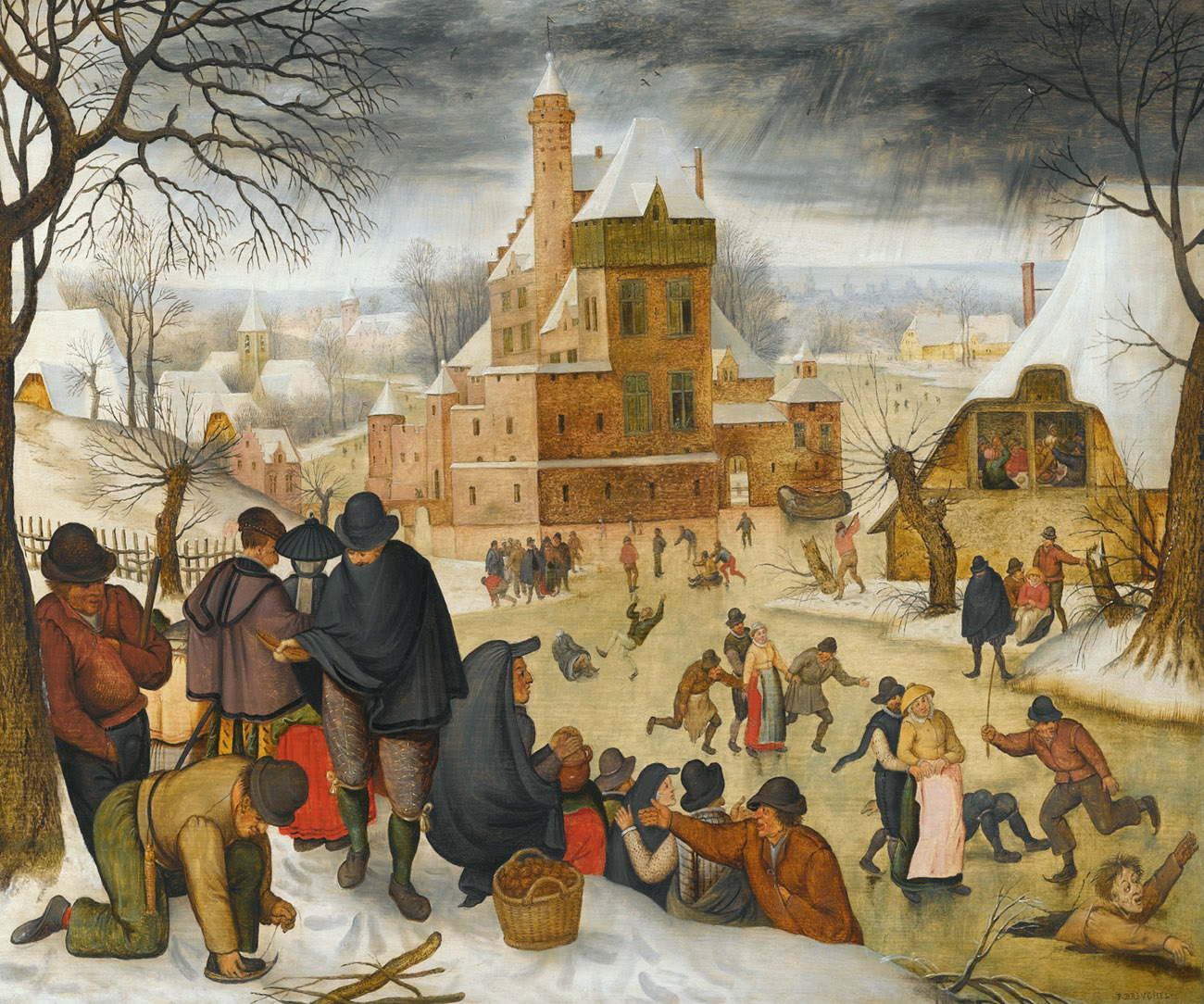 Il grande freddo - Bruegel, Pieter - il Vecchio