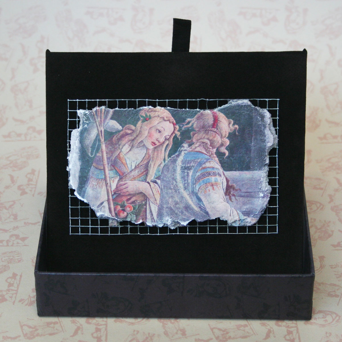 Botticelli - Le Grazie (part) - FRAMMENTI AFFRESCO