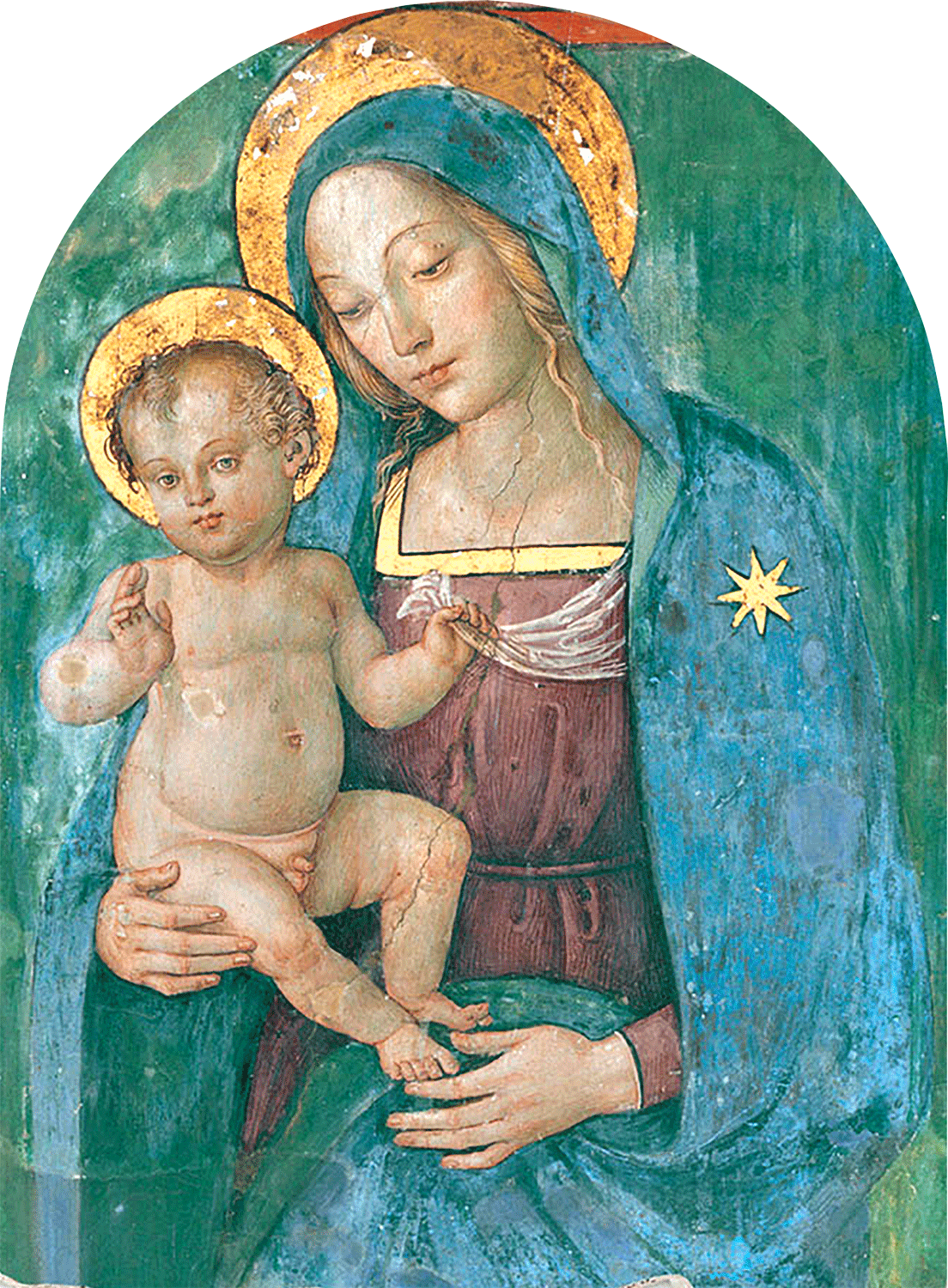 Madonna col Bambino - Pinturicchio