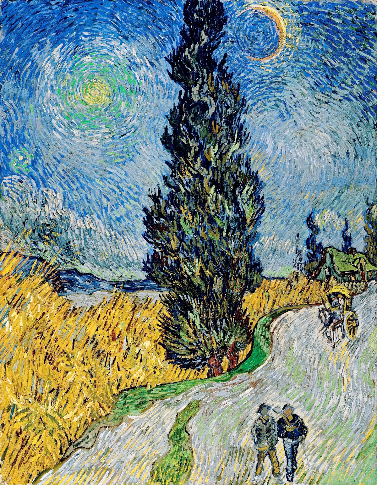Sentiero di notte in Provenza - Van Gogh, Vincent