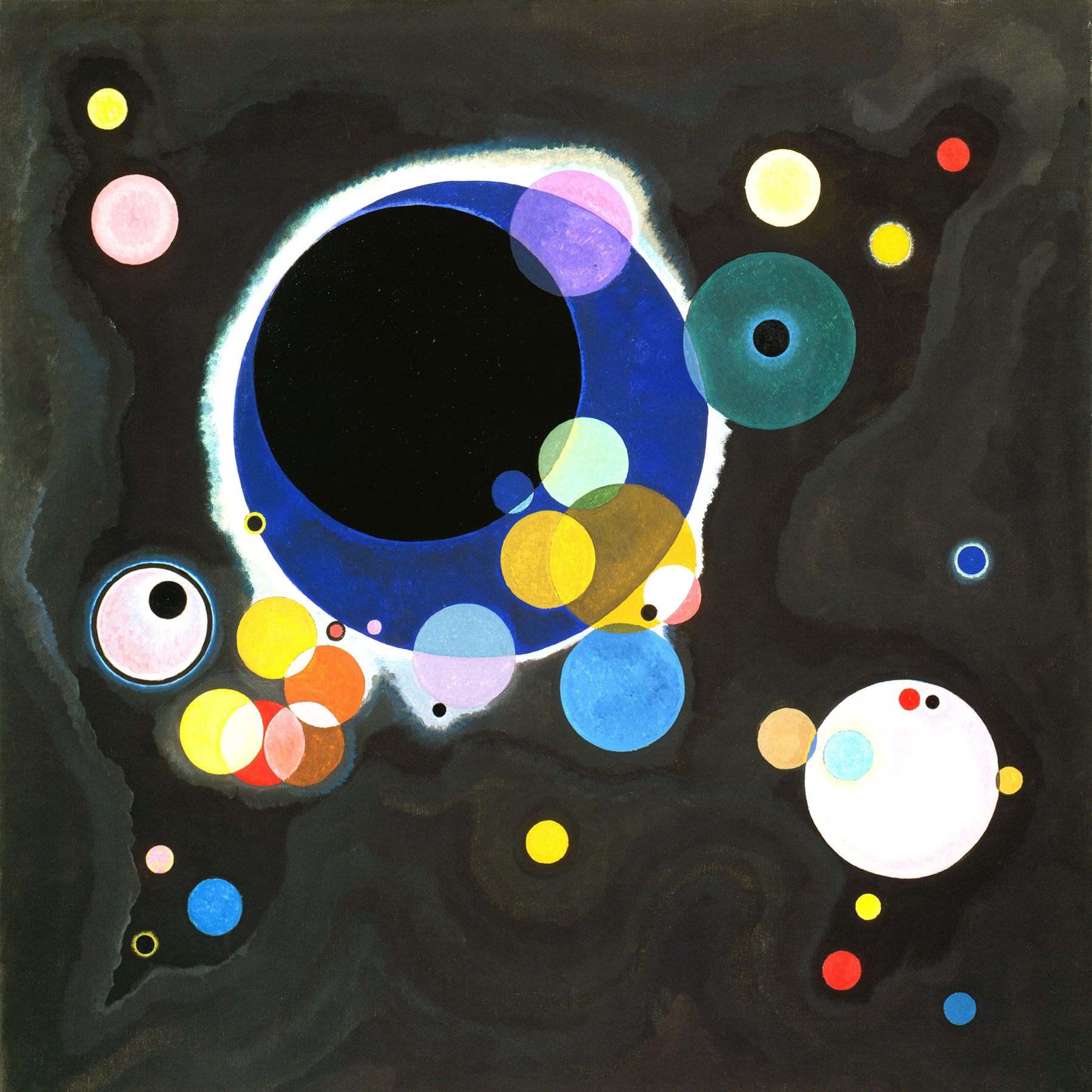Alcuni cerchi - Kandinsky, Vassily