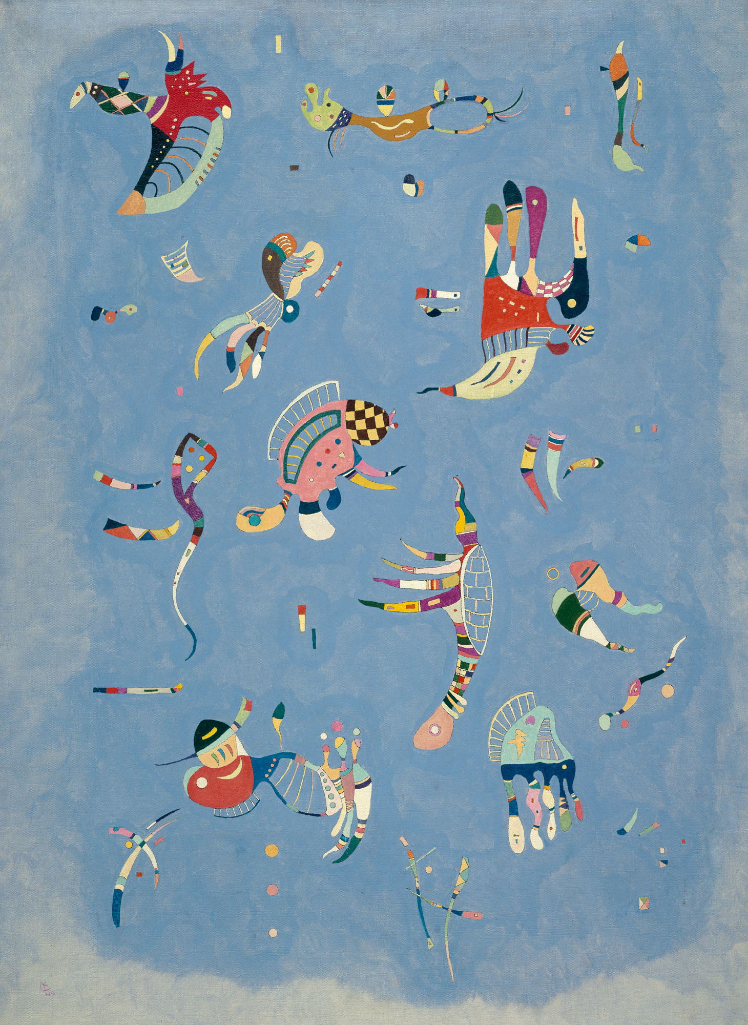 Blu di cielo - Kandinsky, Vassily