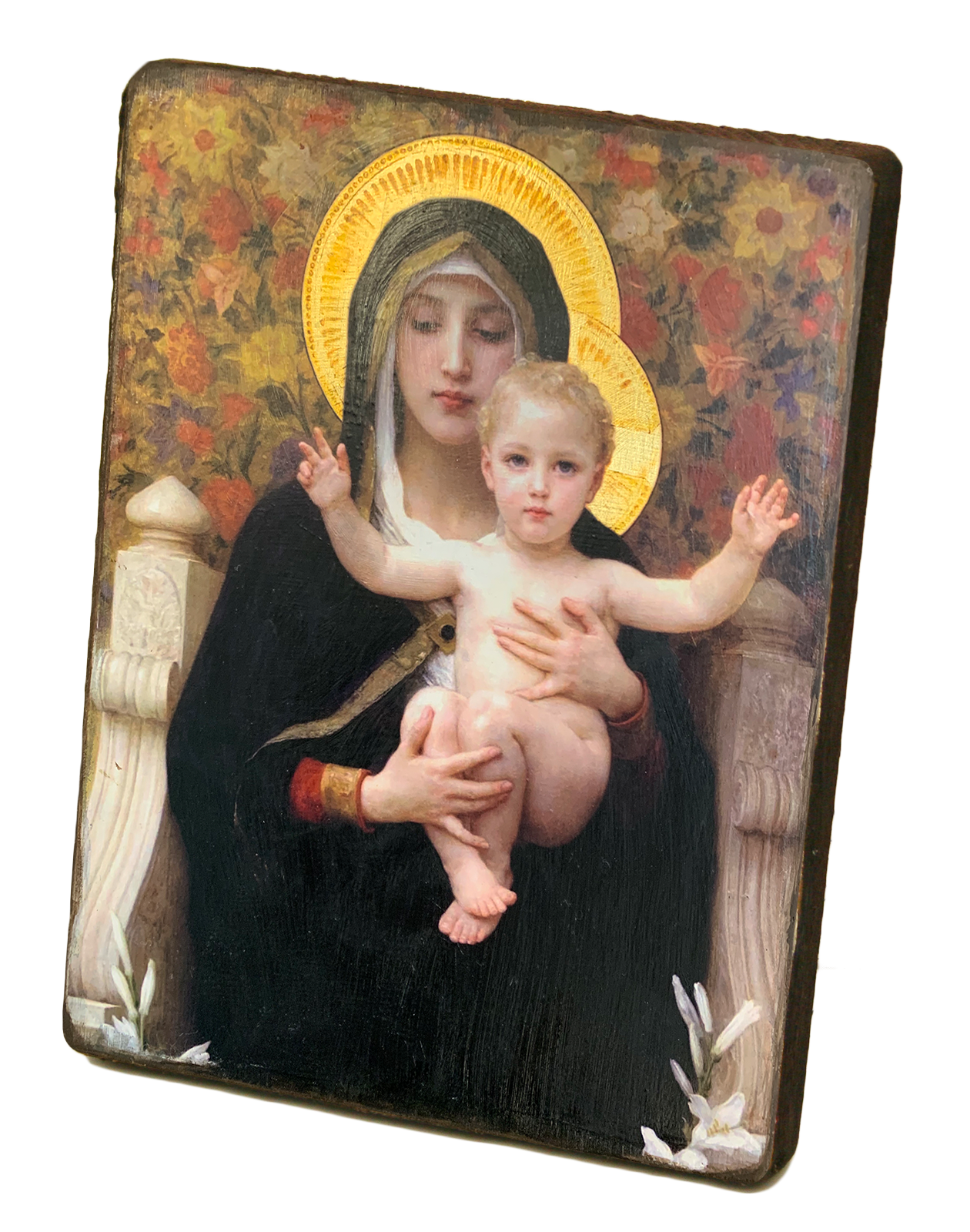 La Vergine dei gigli - Bouguereau, William Adolphe