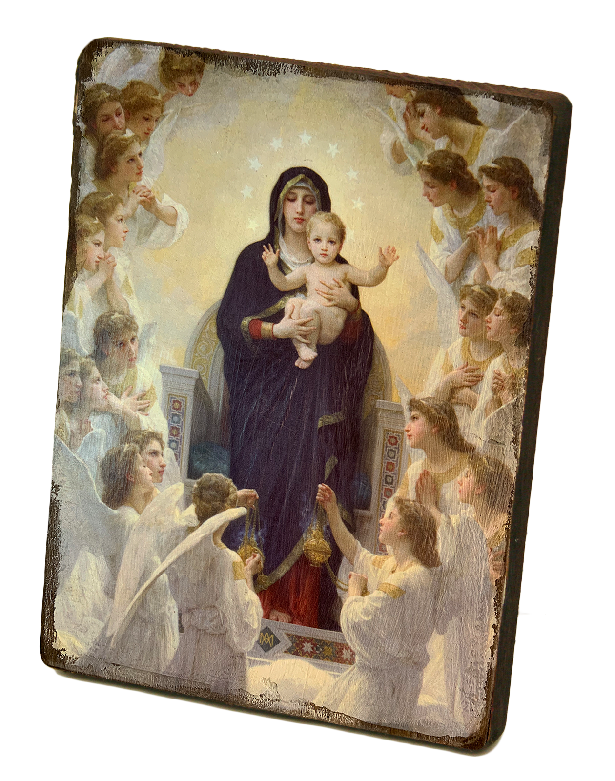 Madonna con Angeli - Bouguereau, William Adolphe