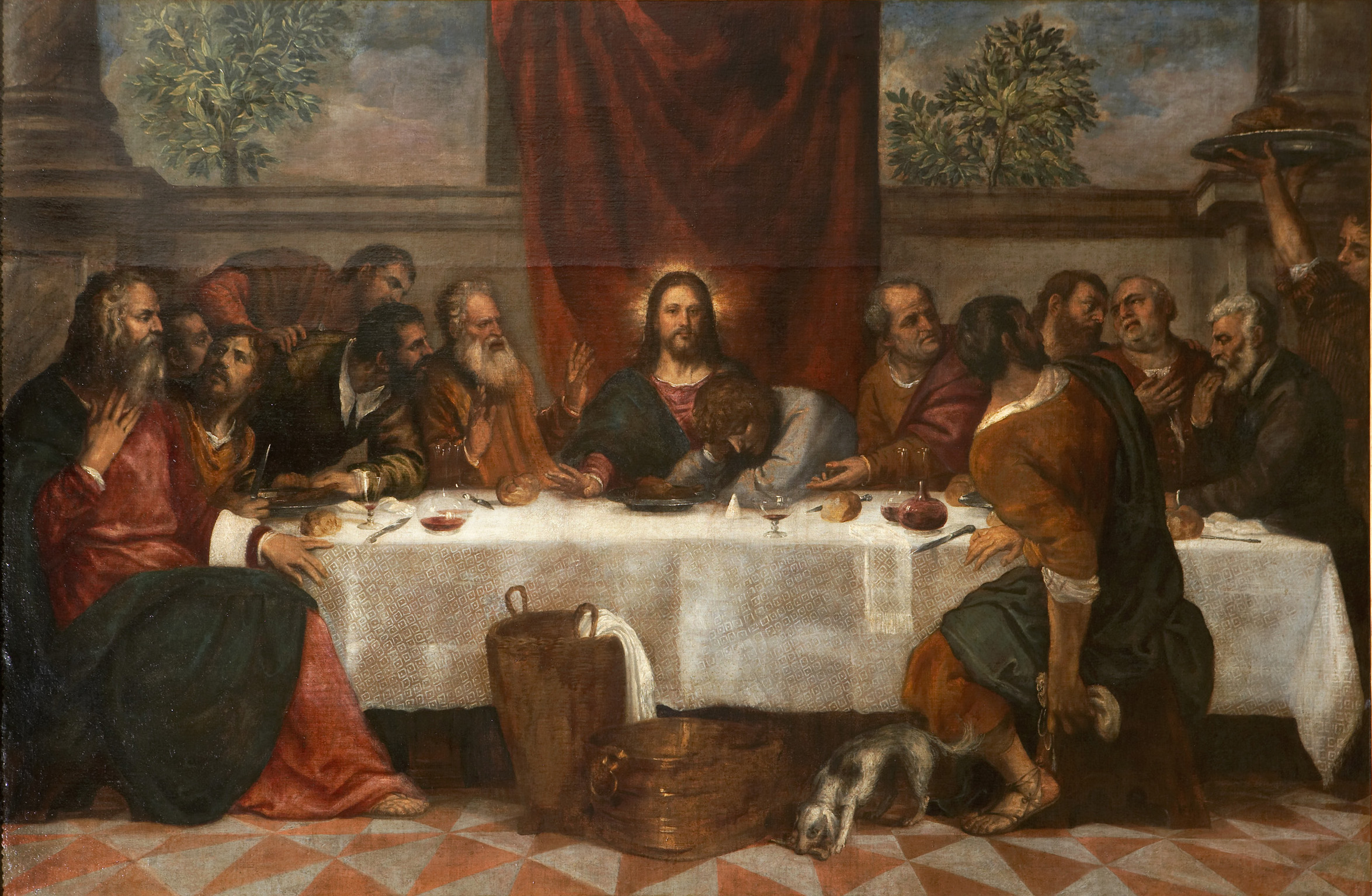 L'ultima cena - Tiziano Vecellio