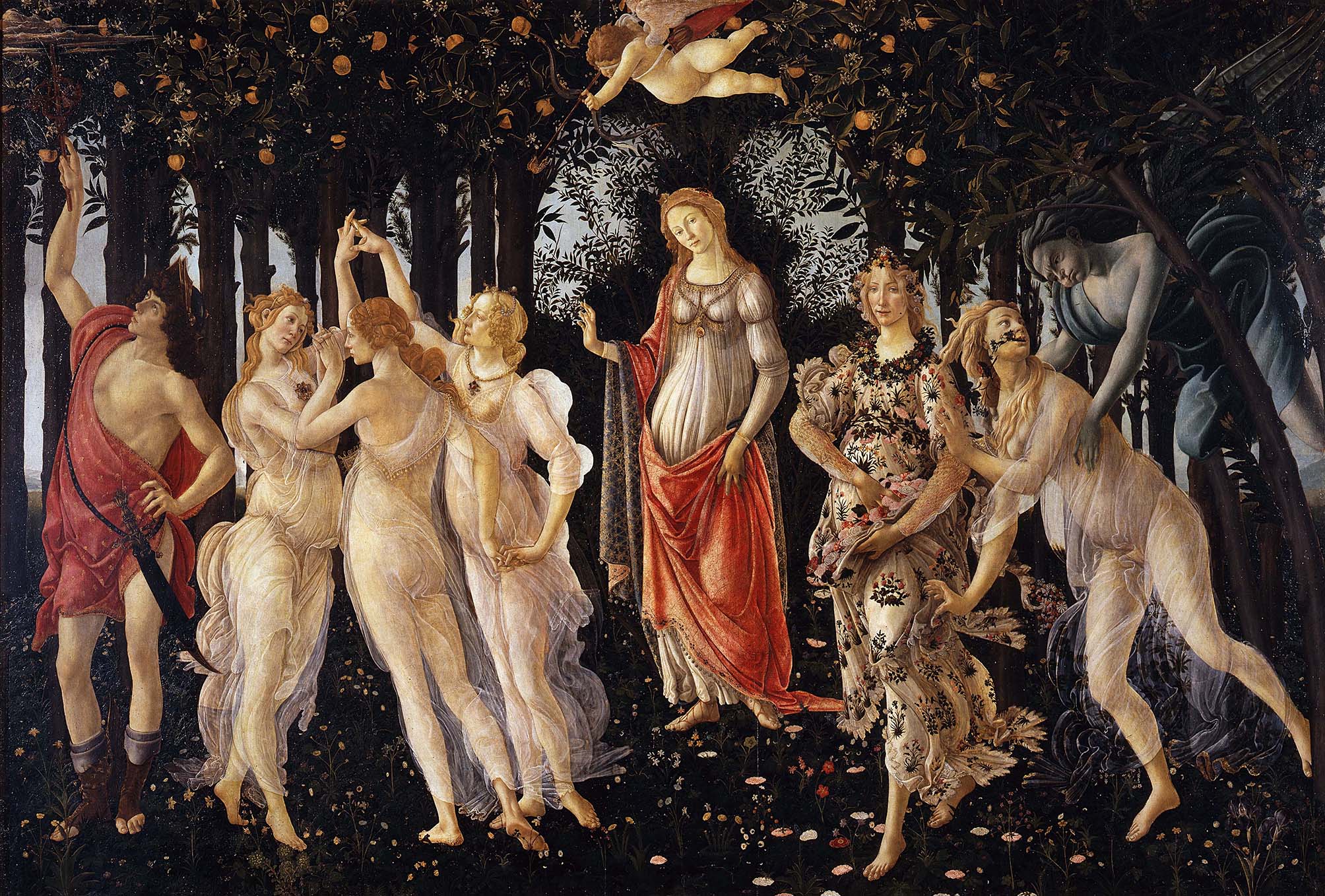 Primavera - Botticelli, Sandro