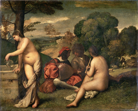 Concerto campestre - Giorgione