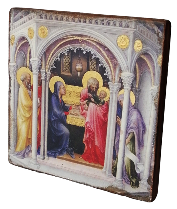 Presentazione al tempio (part.) - Gentile da Fabriano