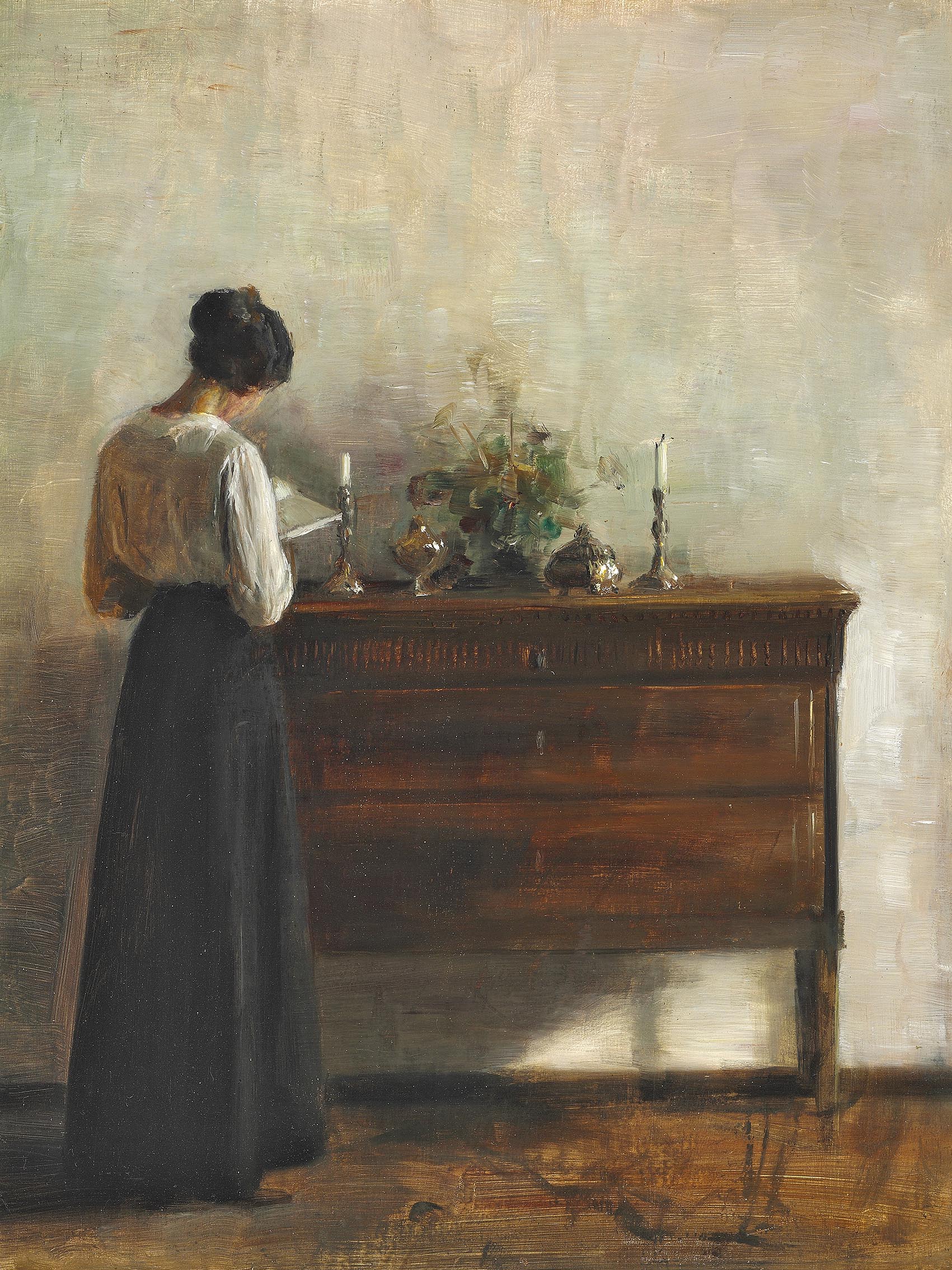 Interior - Holsoe, Carl Vilhelm