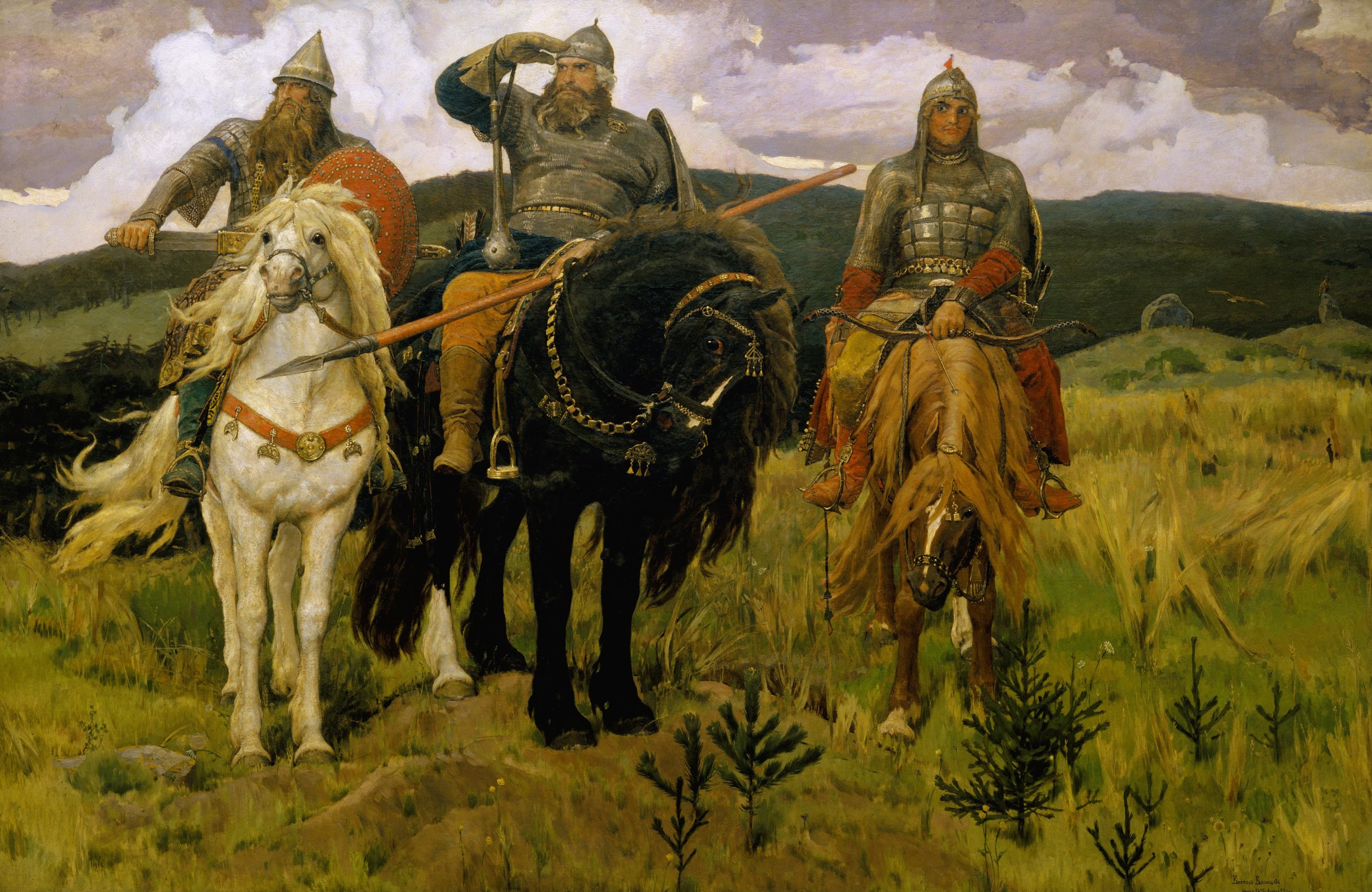 Eroi - Vasnecov, Viktor Michajlovič