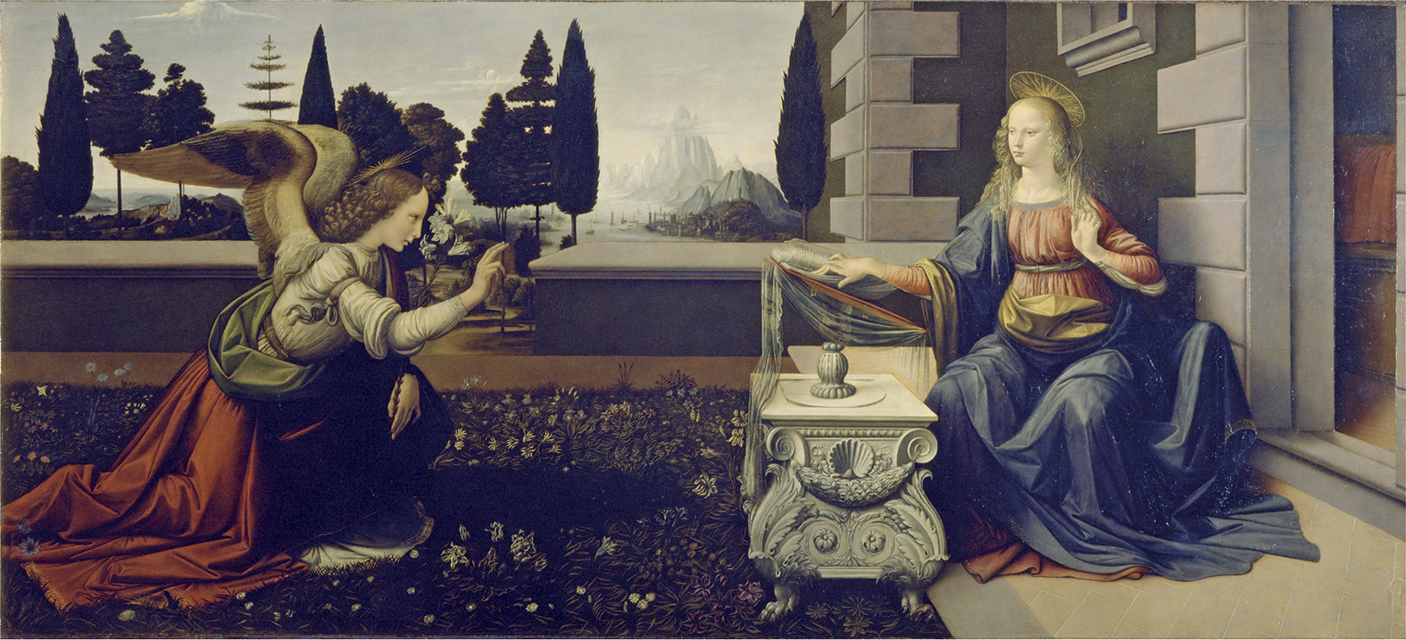 L'Annunciazione - Leonardo da Vinci